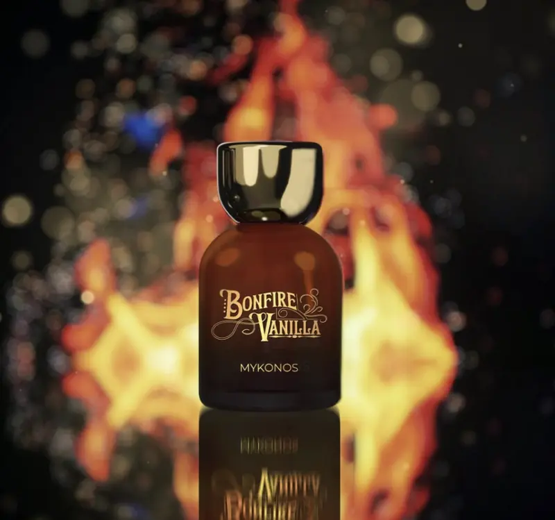 MYKONOS Bonfire Vanilla Parfum Pengharum Badan Edp 50ML Parfume My Konos Brown 4