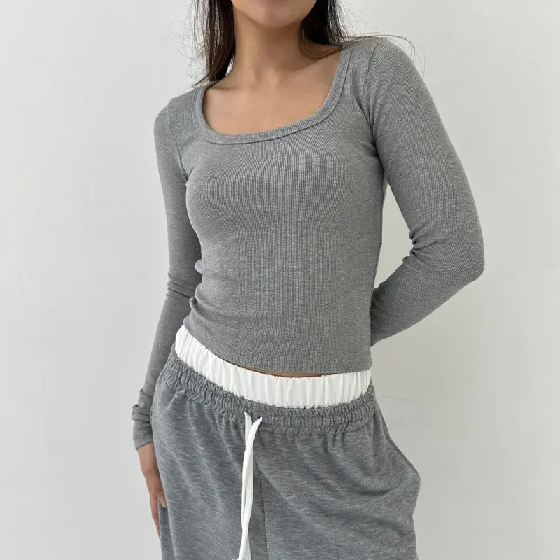 LING FASHION - MARS TOP BLOUSE ATASAN KNIT WANITA KOREAN TOP -PN 3