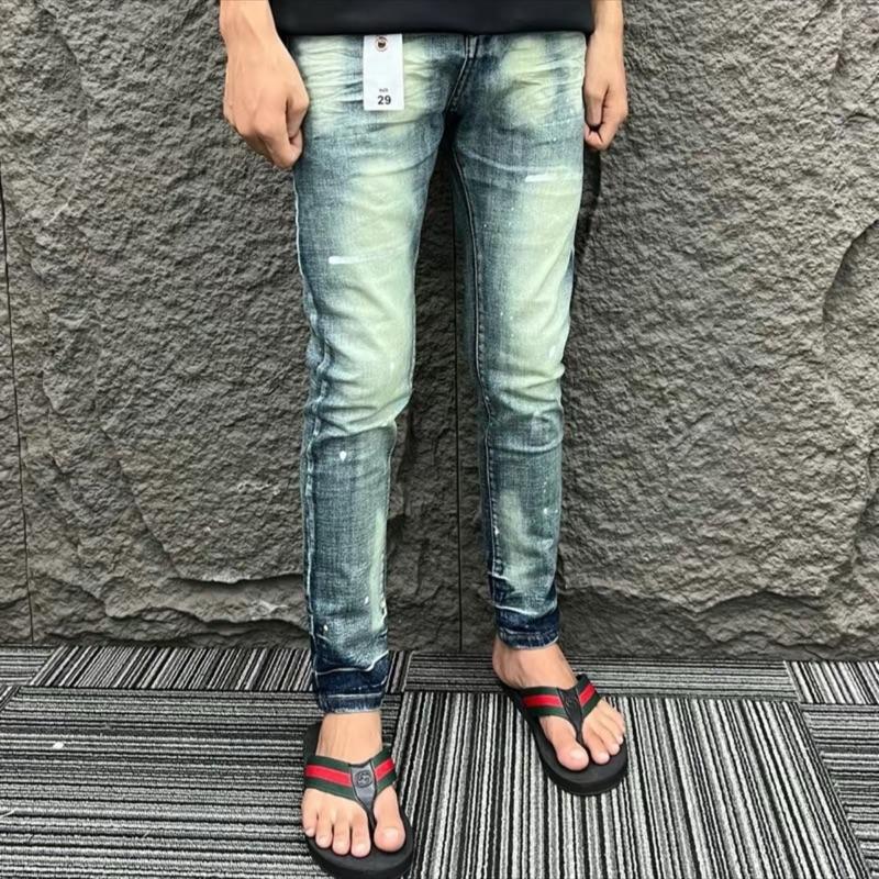 Quần jeans purple vàng nhẹ không rách nam nữ hot new