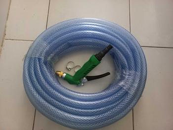 Product Review of SSBO Selang Air Transparan Serat Benang 50-100M, Anti Bocor & Tahan Tekanan. Ringan dan Fleksibel untuk Taman, Kebun, Cuci Mobil. Hanya selang (tanpa semprotan). COD & Gratis Ongkir, kualitas terjamin, ekonomis! from @**a r**s ** 0