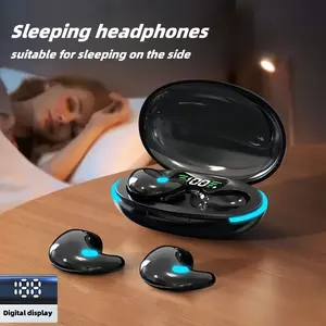 X55 TWS headset earbud Bluetooth nirkabel baru Earphone tahan air lubang suara Mini Headphone Stereo TWS