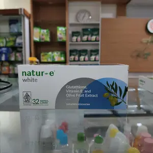 Natur-e white sumplemen kesehatan glutathione, vitamin e, and, olive fruit extract