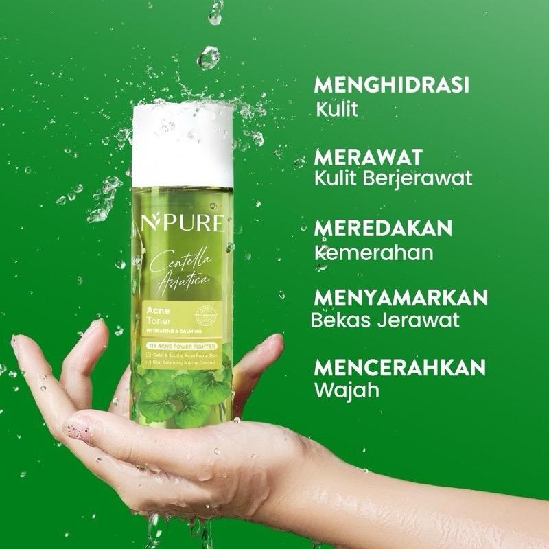 NPURE Centella Asiatica Acne Toner Cica Series 150ML 30ML 1