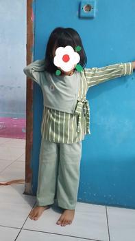Product Review of Setelan Knit Hornet Rompi Anak Perempuan Usia 1-10 Tahun Lengan panjang from a**a 1
