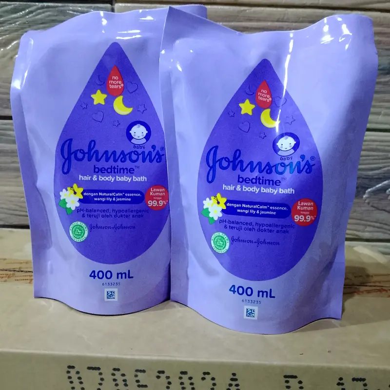 [Hi Kidstore] Johnson's Hair & Body Baby Bath Bedtime - Sabun Bayi Refil 400 ml 2
