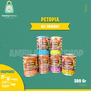PETOPIA Makanan Basah Anjing Petopia Classic Pate Loaf Wet Dog Food All Variant 380Gr