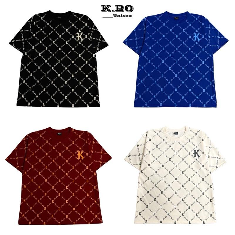 ÁO THUN NAM NỮ IN FULL x K.BO UNISEX - TOP ÁO PHÔNG CỔ TRÒN OVERSIZE