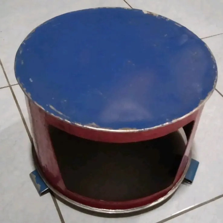 Tungku Kayu Bakar D28cm bhn drum 7