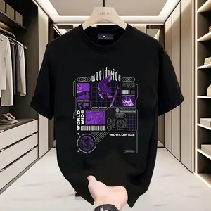 [COD] Kaos Unisex Katun Premium Terbaru Motif Retro Fashion Oversize Lembut Full Tren Trendi dan Nyaman crew neck