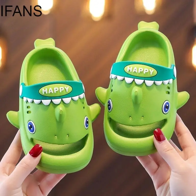 Sandal Anak Sepatu Anak Laki-laki Perempuan Sandal Anak Kartun Lucu Hiu Sandal Anak Laki-laki 1