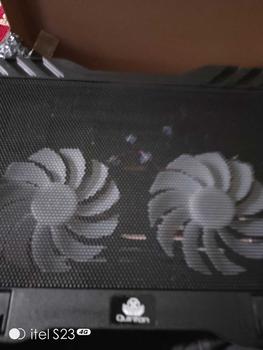 Product Review of kipas laptop cooling pad quinton 2 fan 12cm 15,6inch hitam jaring Computer Cooler pad gaming from n** m**r 2