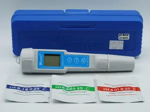 CT-6023 Digital pH Meter Tester Alat Ukur Keasaman Air Portable pH Tester Penguji Air Minum Aquarium Kolam Hidroponik Filter Water Acidity Meter | SKU 2.002.0566 |  CT6023