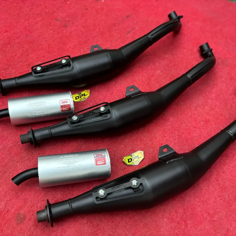KNALPOT FIZ R MODEL SLIP ON BY DPL RACING MUFFLER SUARA PREPET PADET Motorcycle 7