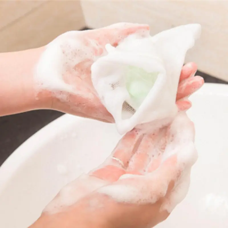 Lưới Tạo Bọt Xà Phòng, Bộ 2 Cái, Tinh Tế Và Mềm Mại 5
