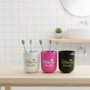 Tempat Sikat Gigi / Toothbrush Holder Aesthetic dispenserodol sikatgigi