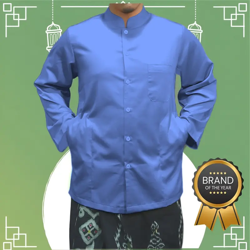 PAKAIAN PERIA DEWASA#BAJU MUSLIM PERIA#KEMEJA PERIA DEWASA#BAJU SUPER BIG SIZE# Katun Koko 0