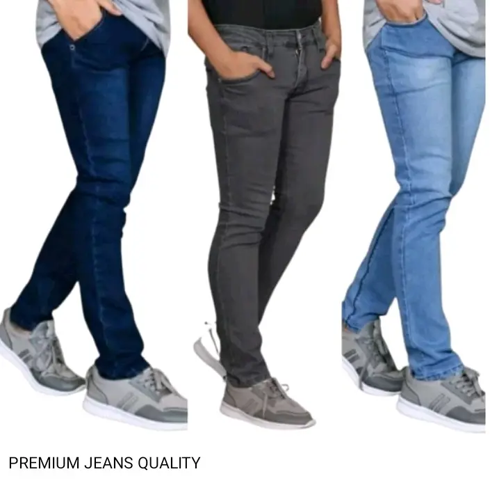 (TURUN HARGA) Celana Jeans Pria model Pensil Silim fit Celana Pensil Pria dewasa Celana Skinny Celana Jeans Pria Laki Laki Model Pensil Silimfit Denim 0