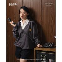 Gambar Thesilversky Harry Potter Cardigan Airy Hogwarts Unisex - Charcoal, M dari Thesilversky Kota Administrasi Jakarta Barat 3 Tokopedia