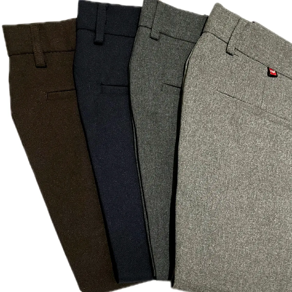 Celana kerja formal slimfit // celana bahan kerja formal model slimfit Kantor Pria Panjang Nyaman Hitam Abu