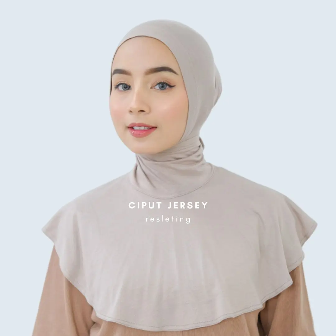 (ciput - ninja) fara • bandana ciput jersey resleting antem premium - ciput anti pusing - ciput jersey inner hijab - ciput ninja premium