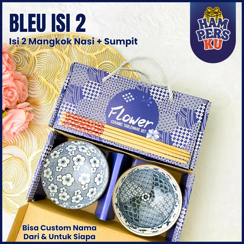 Souvenir Mangkok Set BOHEMIAN Hampers Mangkuk Kado Pernikahan Wedding Gift Birthday Lebaran Idul Fitri 0