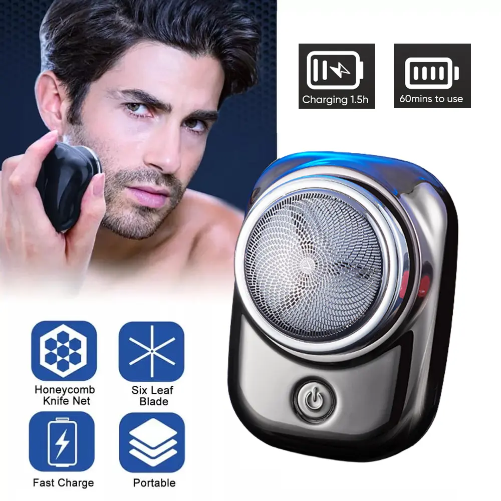 Mini Electric Portable Electric Shaver Pencukur Elektrik Mini Pencukur Janggut Pencukur Elektrik Misai