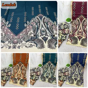Kain Batik HMT Katun Halus Printing Motif Landak