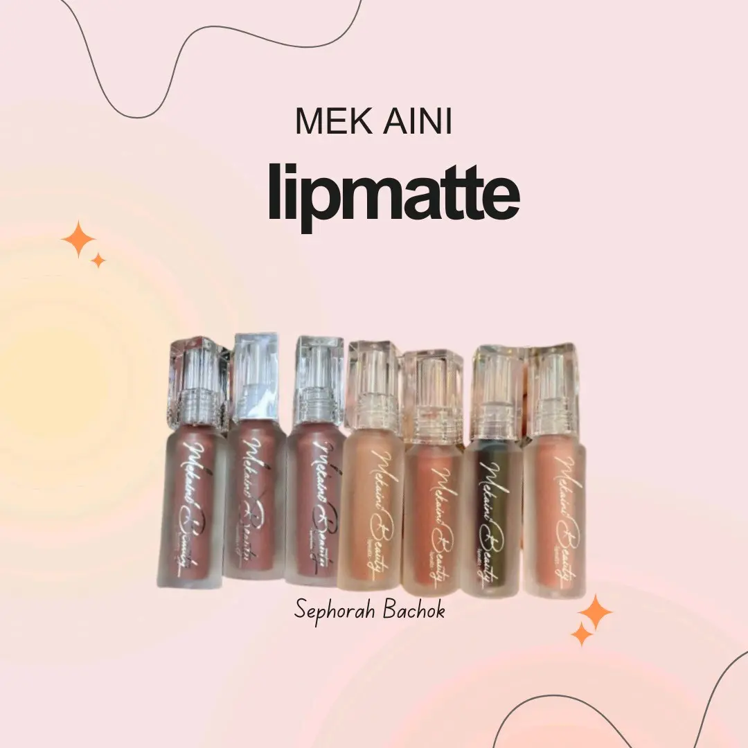 LIPMATTE MEK AINI ( NEW LOOK )