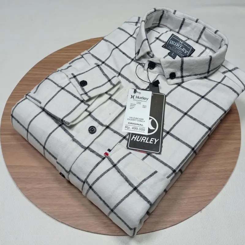 KEMEJA FLANEL LENGAN PANJANG MOTIF GARIS KOTAK  TERBARU PRODUK PALING BAGUS ALL VARIAN 2