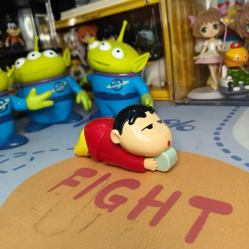 CRAWLING CLOCKWORK TOY MAINAN CRAYON SHINCHAN DYNAMIC LIFE BISA GERAK MAINAN ORNAMEN SHINCHAN MAINAN 4