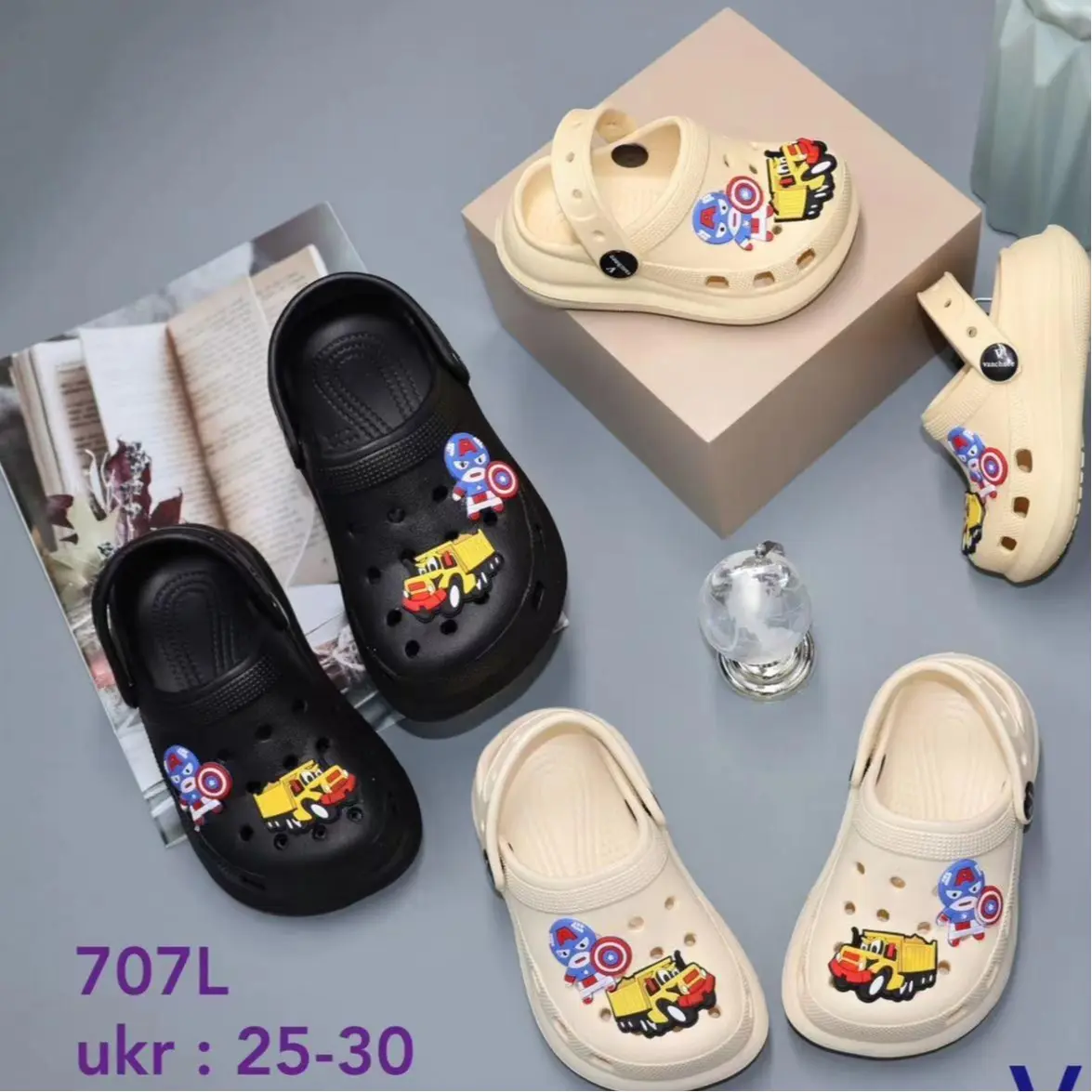 Sendal Anak Karakter Baim Kekinian Fashion Sandal 707L