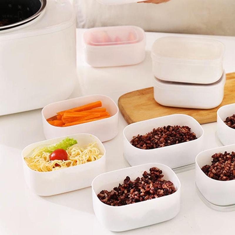 Product Introduction of Rice Portioning Box Fat-reduced Meal Quantitative Lunch Food Lunch Container Storage Box Q7X7 18