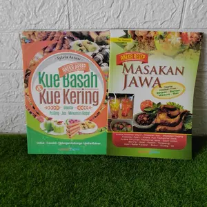 PAKET 2 BUKU ANEKA RESEP KUE BASAH DAN KUE KERING, ANEKA MASAKAN JAWA