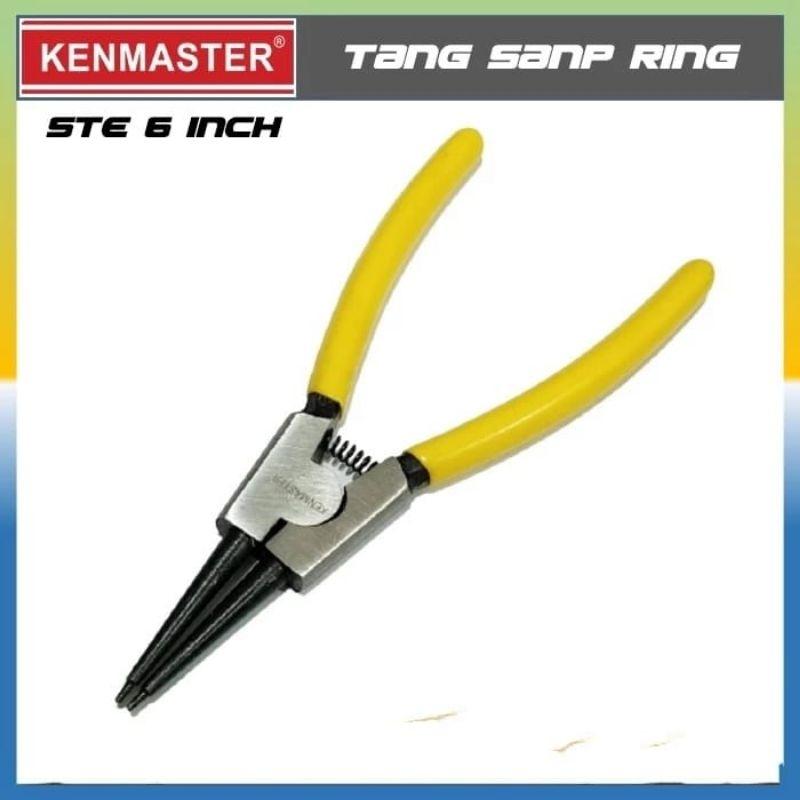 Tang Snap Ring 6 inch Original Kenmaster Tang Circlip Lurus Tekan Buka (STE) 2