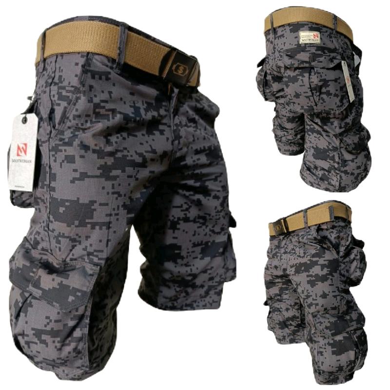 Celana pendek Cargo Motif Digital 1