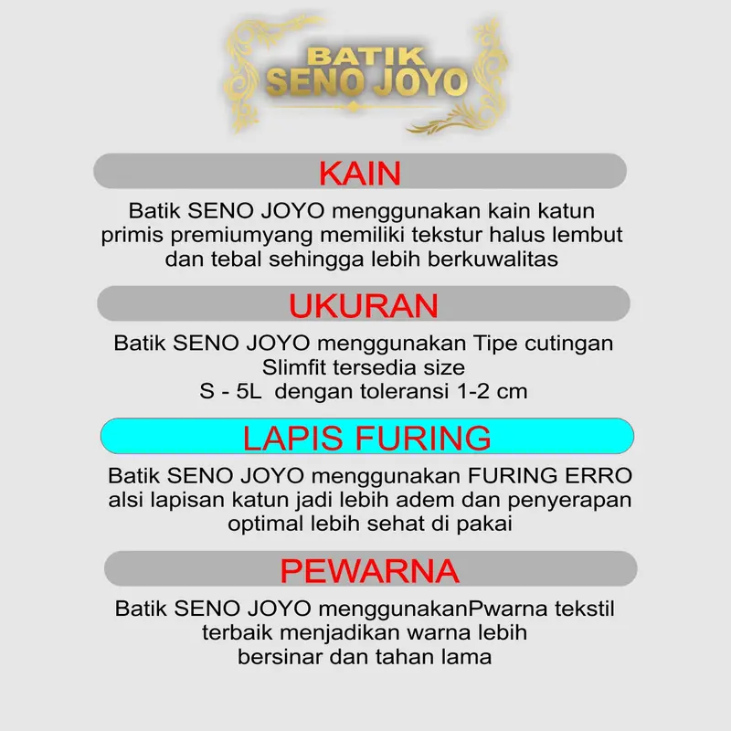 Kemeja Batik Lengan Panjang Premium Slimfit Bangau kuning golden hitam  Lapis Furing Katun HERO Baju Pria Motif Garis Hem Cowok Atasan Casual bisa rekues Pendek 6
