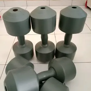 Barbel 10kg kosongan tanpa isi sepasang (2 biji) HARUS ISI SENDIRI SEBELUM PEMAKAIAN