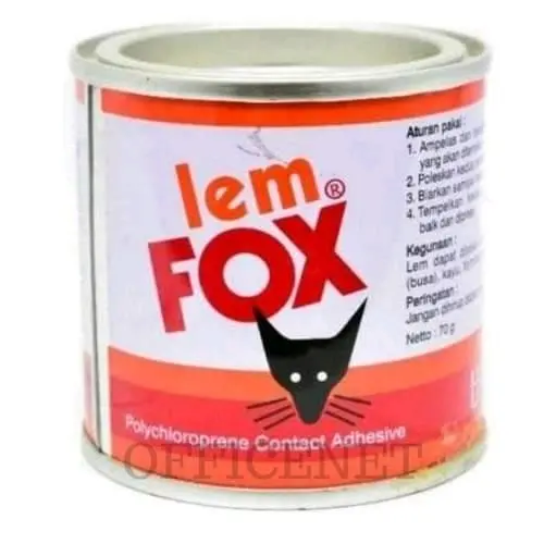 Lem Fox Kuning 70 gram ori
