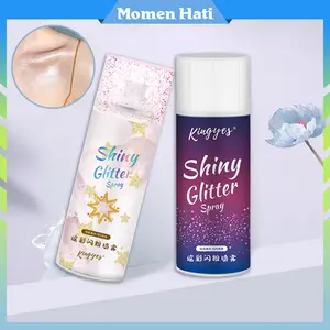 120ml Glitter Quick-Drying Waterproof Glitter Powder Spray Highlight Powder Spray Glitter Spray Body