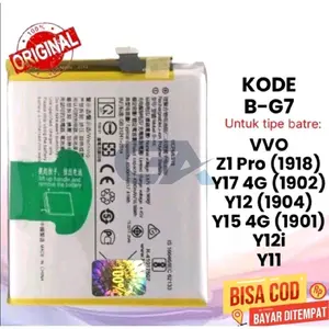 BATERAI BATRE For Viv0 Y12 / Y15 / Y17 / Y12i / Z1 PRO / B-G7