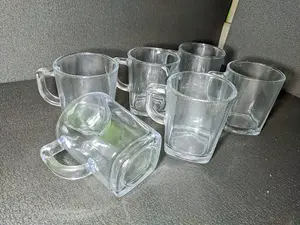 AY - [ 6 pcs Gelas Kopi ] Premium Gelas Kopi kualitas super bintang 5 Jaminan Barang Bagus