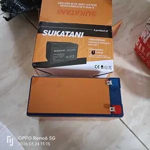 BATERAI AKI 9A 12V  2.5KG Sprayer Hama Elektrik SUKATANI / Accu Baterai Warna Orange