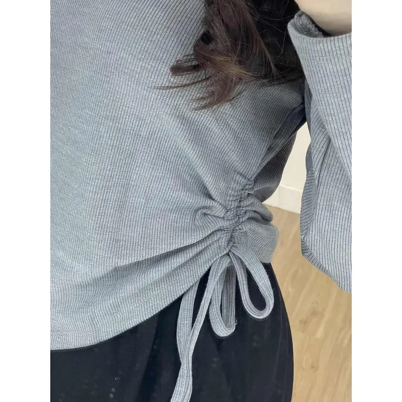 VALEN TOP BLOUSE SERUT / KAOS OBLONG SERUT KIRI KANAN 2
