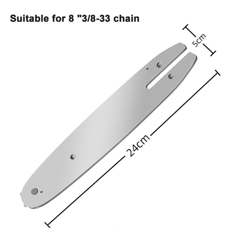 Product Introduction of 6/8 inch Chain Guide Electric Chainsaw Chains and Guide Used For Logging And Pruning 47