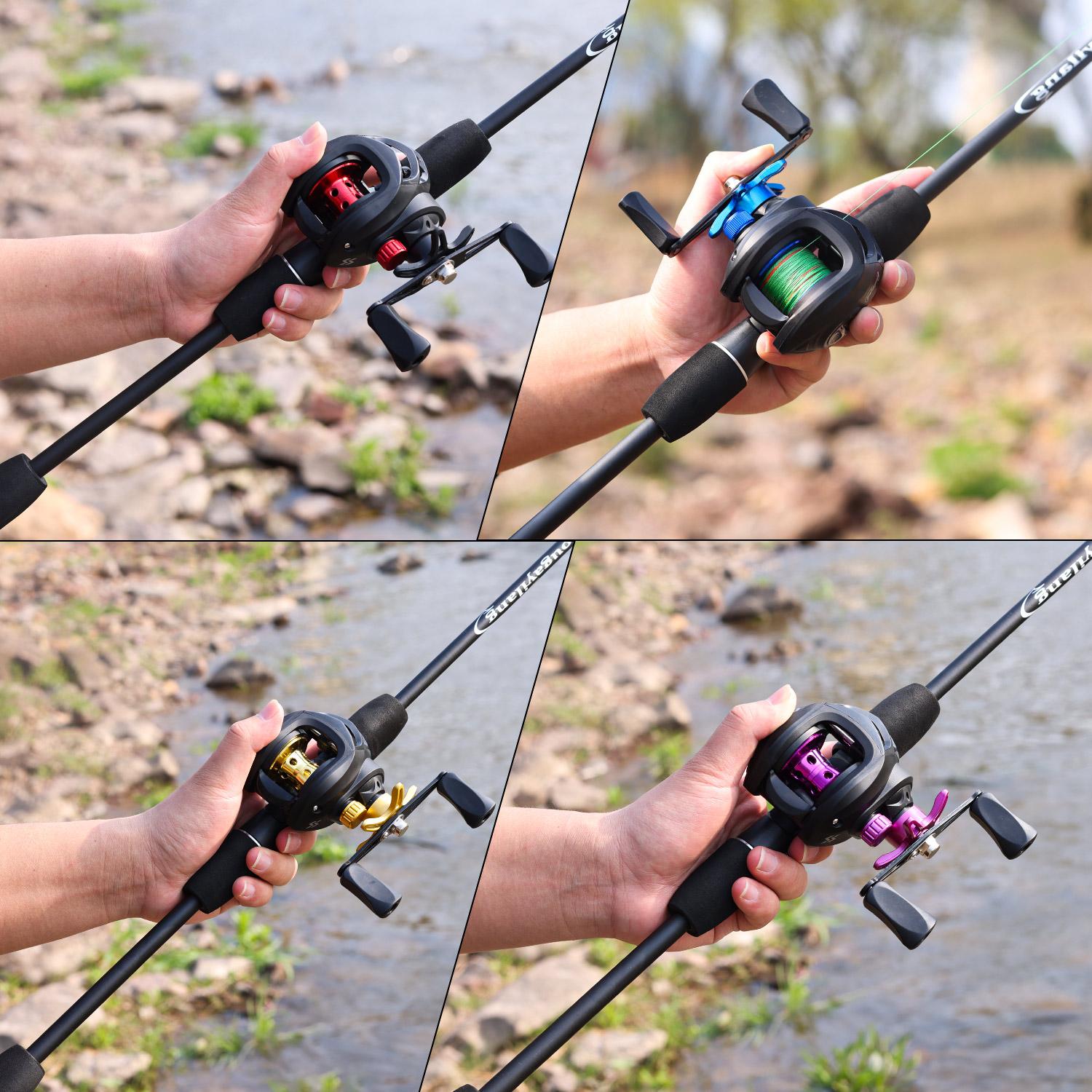 Sougayilang COD Joran Pancing Murah Set Lengkap Joran 1.8M/6 Kaki dan Rasio Gigi 7.2:1 Reel Baitcasting dan Senar Pancing serta Set Aksesori Memancing Air Asin atau Air Tawar Luar Ruangan pancing 1set lengkap kuat pancing casting full set Sougayilang COD Joran Pancing Murah Set Lengkap Joran 1.8M/6 Kaki dan Rasio Gigi 7.2:1 Reel Baitcasting dan Senar Pancing serta Set Aksesori Memancing Air Asin atau Air Tawar Luar Ruangan pancing 1set lengkap kuat pancing casting full set