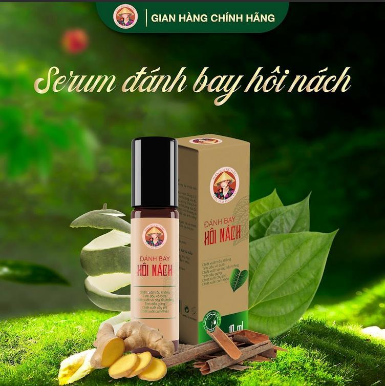 (CHE TÊN) Serum Đánh Bay Hôi Nách 10ml – Hỗ Trợ Giảm Tiết Mồ Hôi, Khử Mùi, Giữ Da Khô Thoáng | Dân Bùi Xứ Nẫu (CHE TÊN) Serum Đánh Bay Hôi Nách 10ml – Hỗ Trợ Giảm Tiết Mồ Hôi, Khử Mùi, Giữ Da Khô Thoáng | Dân Bùi Xứ Nẫu