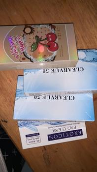 Product Review of SOFTLENS MYSTICEYES 14.0 MM PRO CRYSTAL & OLIVIA HAZE NORMAL | FREE LENSCASE Contact Lens from 🍄**🍄 0