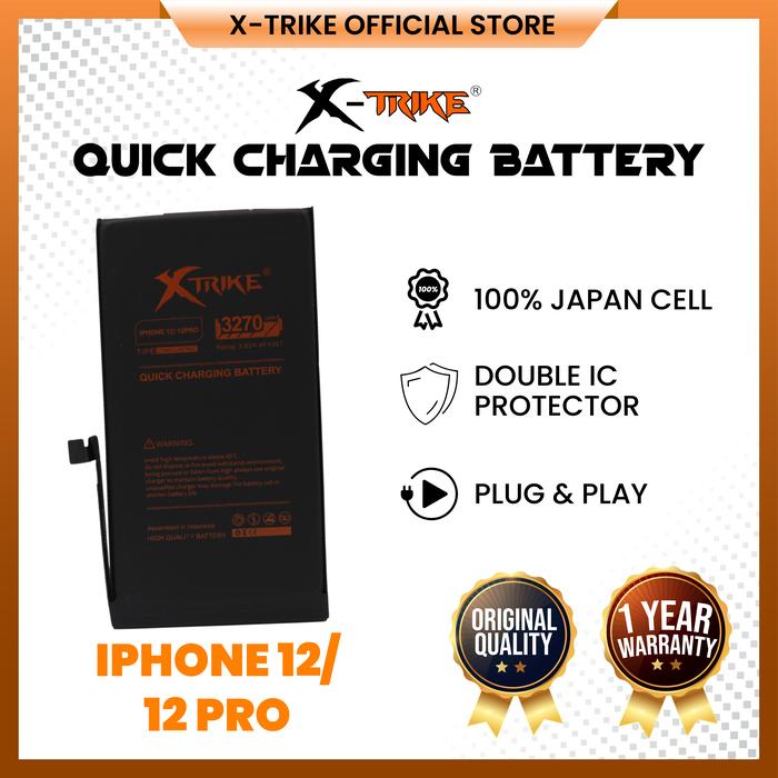 Gambar X - TRIKE Baterai untuk Iphone 12 - 12 Pro Double Power Battery dari Xtrike Shop Kota Administrasi Jakarta Pusat Tokopedia