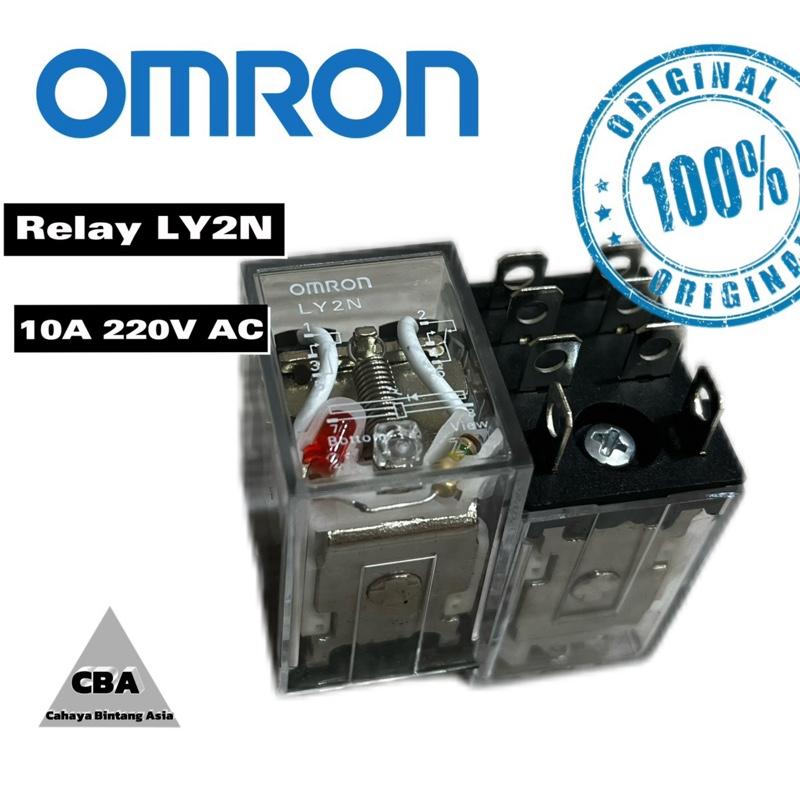 Relay Omron Ly2n 220vac 8kaki/relay ly2 220v ac 10a - Shop | Tokopedia