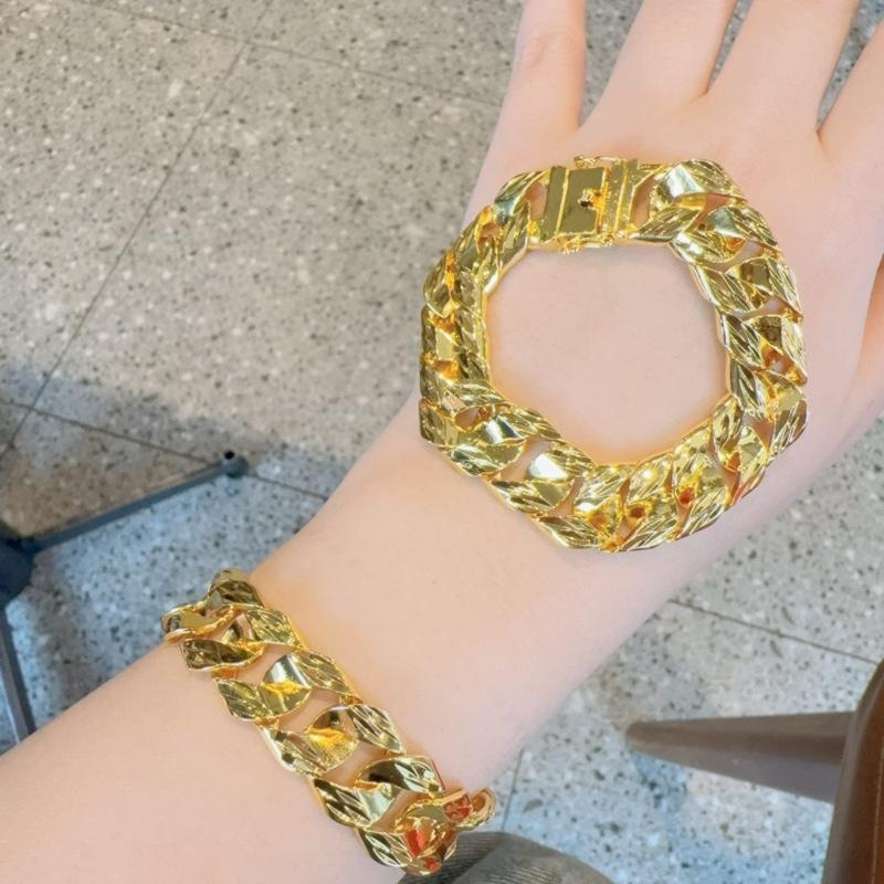 Lắc 1 Lượng Đúc Sũng nam nữ phụ kiện trang sức